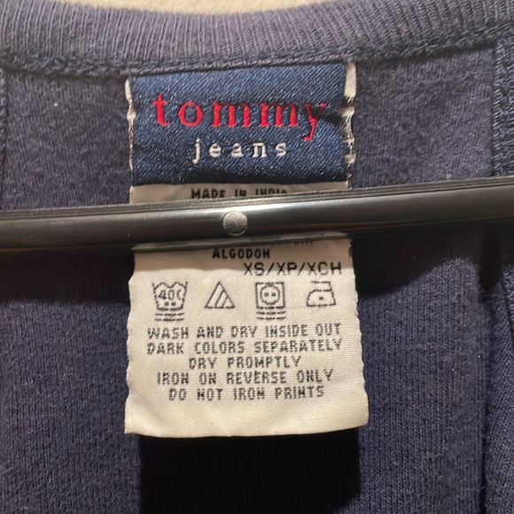 Navy Blue Tommy Hilfiger Tank Top with a Racer Back - Picture 5 of 6